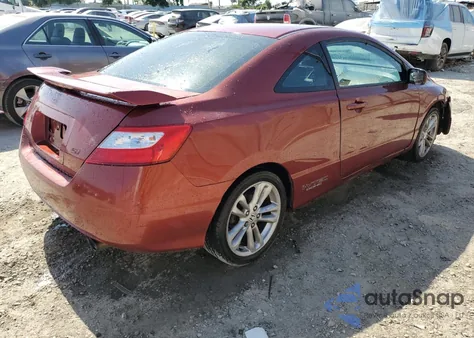 2006 Honda Civic Si из США, поврежденный, VIN 2HGFG21556H710514